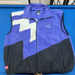 Vintage purple vest.